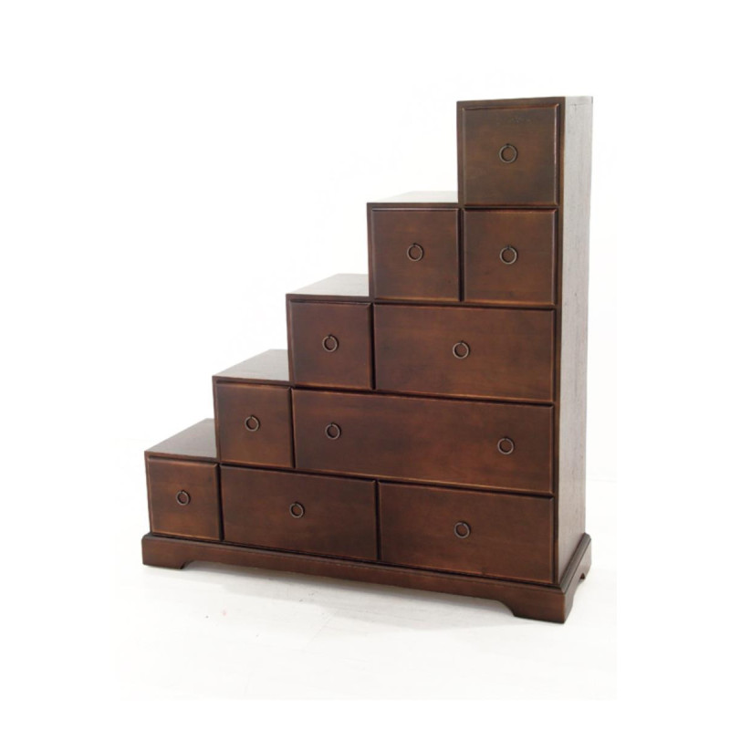 SHANGRI LA | Step cabinet 10 drawers