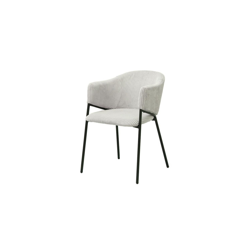 HUGO | Corduroy Chair Light gray