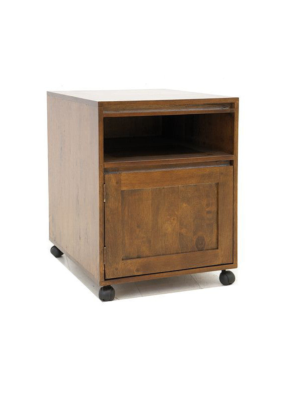 Office storage cabinet 1 door, on wheels