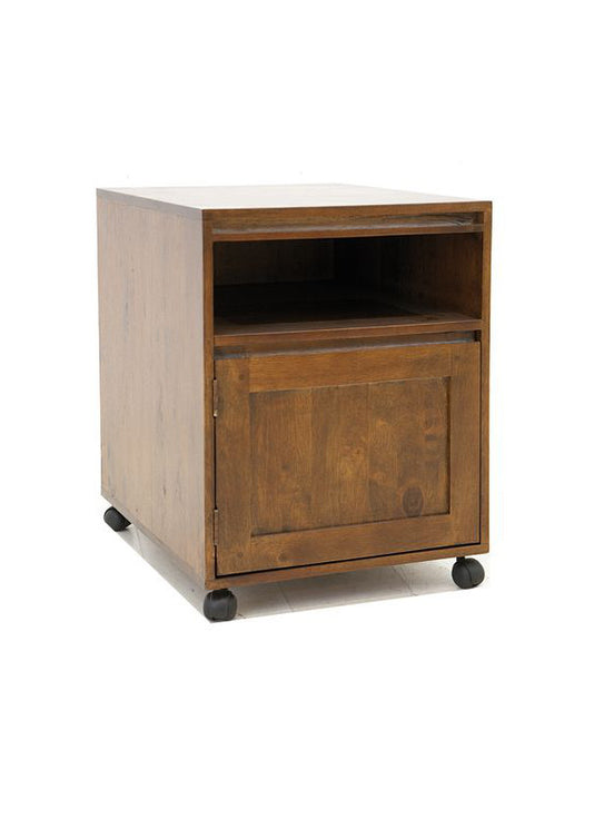 Office storage cabinet 1 door, on wheels