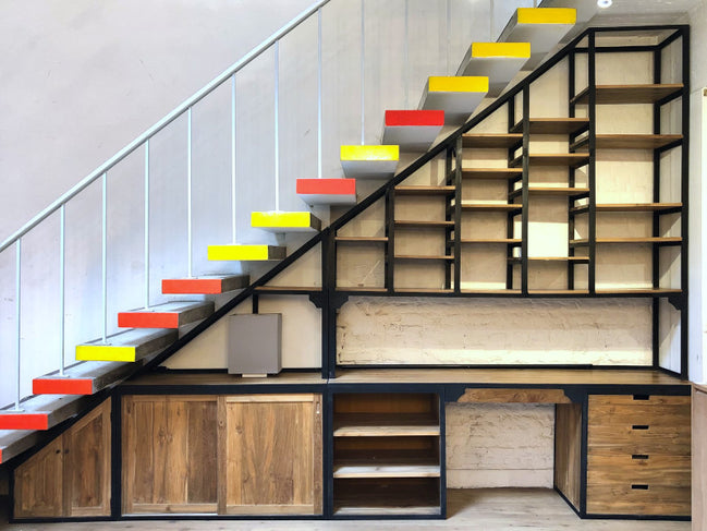 Bespoke cabinet under staircase