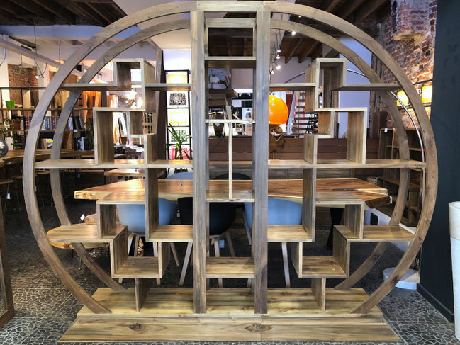 SHANDONG2 | Chinese style 3 part bookcase