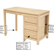 Desk / computer table 3 drawers