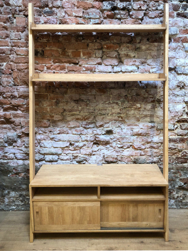 Wall TV cabinet, 2 sliding doors