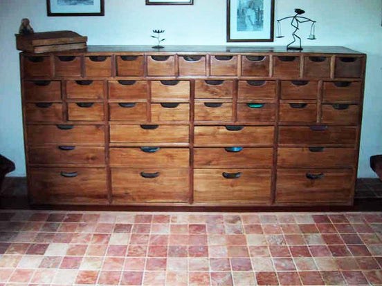 MARCEL2 | Old chest of 39 drawers