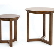 Vintage round side table