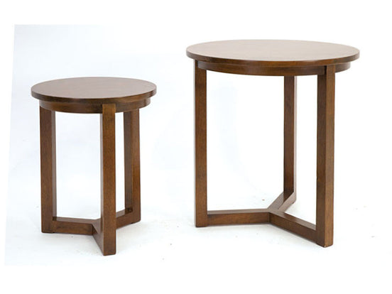 Vintage round side table