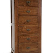 6 drawer storage cabinet, contemporary style