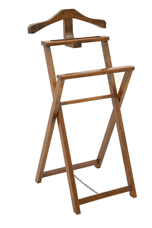 Foldable valet stand