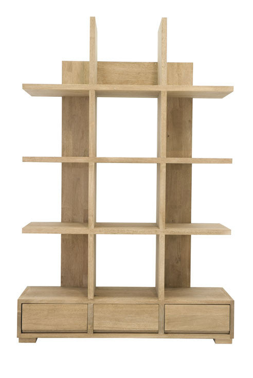 Modern rack with 3 drawers