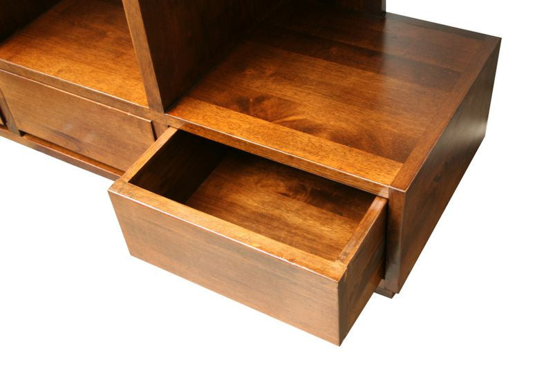 Modern rack with 3 drawers