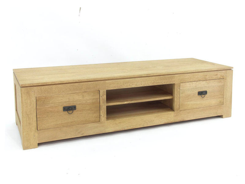 Low TV furniture 2 drawers
