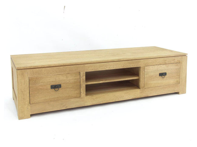 Low TV furniture 2 drawers