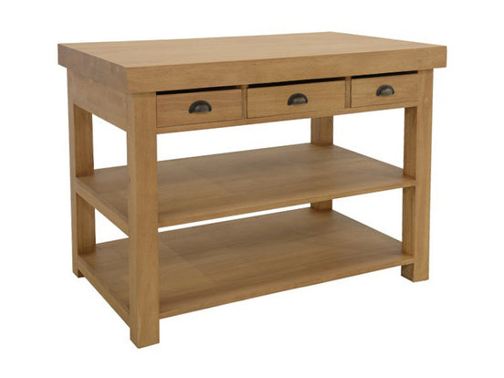 Kitchen table butcher style