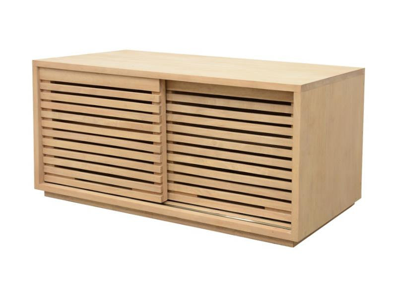 Tv / low cabinet with 2 Slats doors