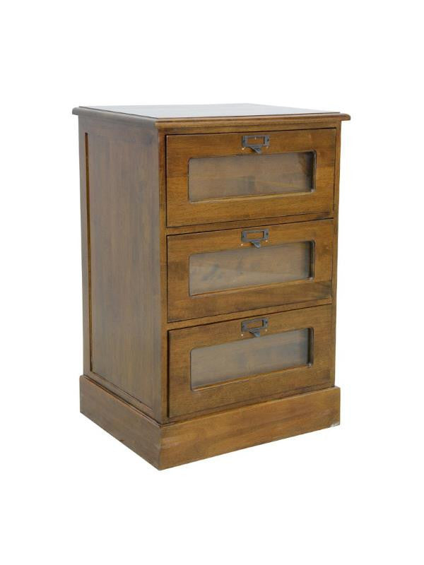 Seed drawer cabinet, 3 drawers