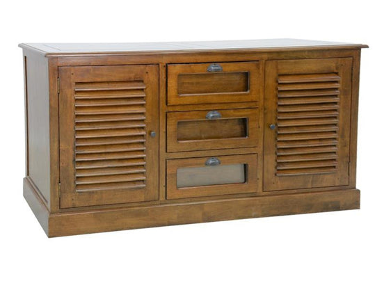 Sideboard 3 seed drawers & 2 doors with shutters
