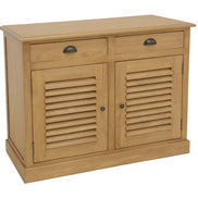 Sideboard 2 doors with shutters & 2 drawers