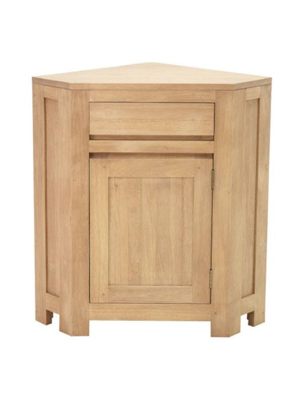 Corner storage cabinet 1 door & 1 drawer
