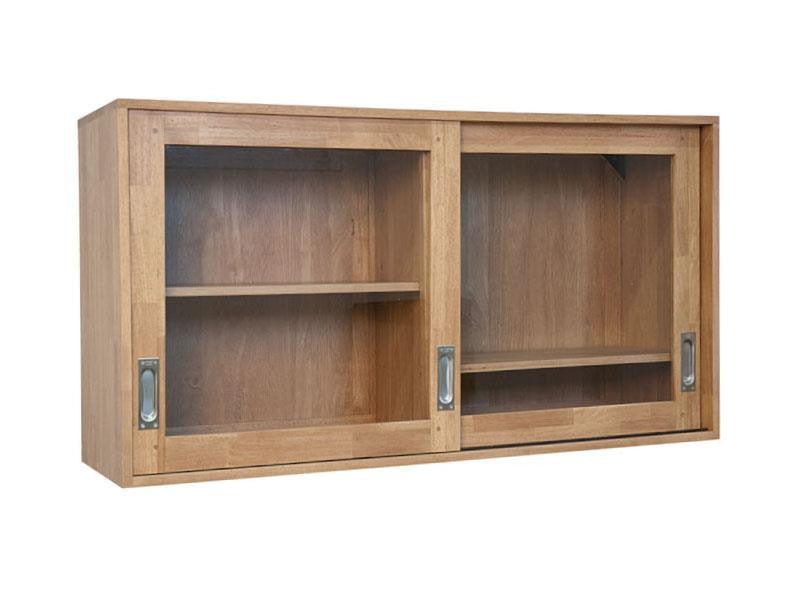 Kitchen wall cabinet 2 glazed doors