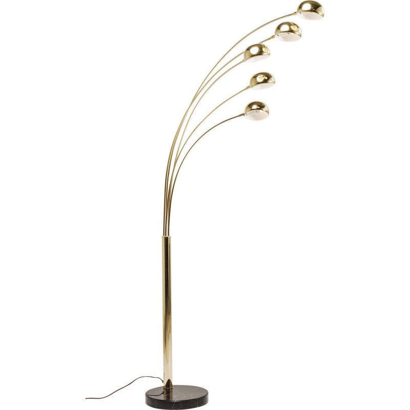 FIVE FINGERS | Brass Floor Lamp Kare Design