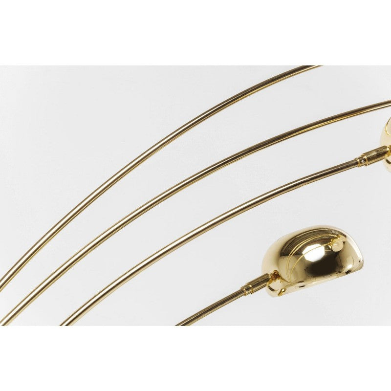 FIVE FINGERS | Brass Floor Lamp Kare Design