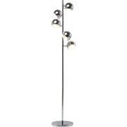 CALOTTA – Floor lamp chrome 5 lite kare design