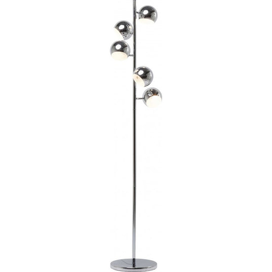 CALOTTA – Floor lamp chrome 5 lite kare design