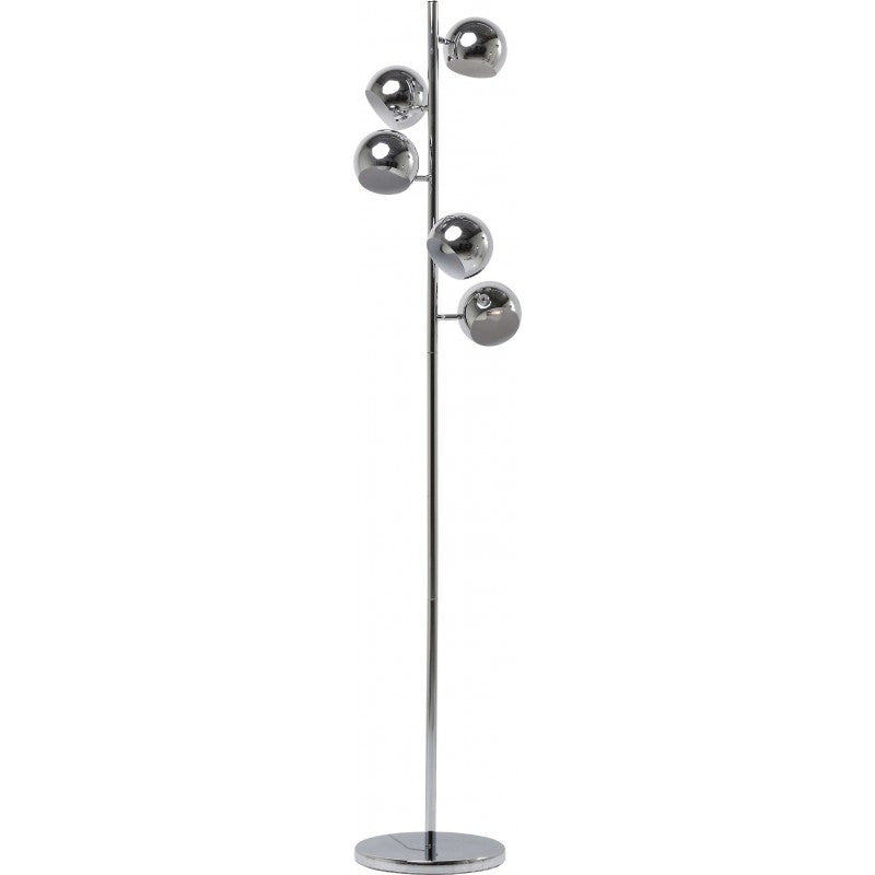 CALOTTA – Floor lamp chrome 5 lite kare design