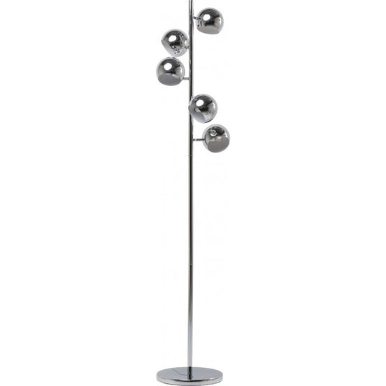 CALOTTA – Floor lamp chrome 5 lite kare design