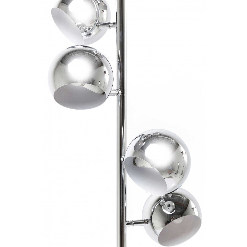 CALOTTA – Floor lamp chrome 5 lite kare design