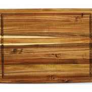 Large cutting board with groove