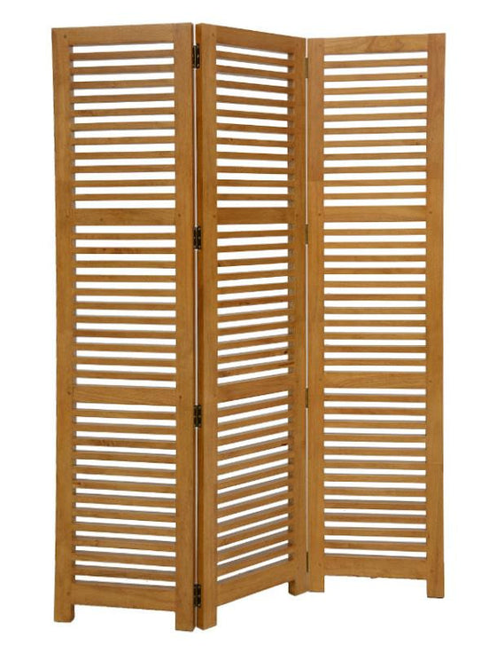 Room divider 3 panels with Slats