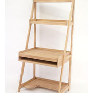 Wall ladder computer desk