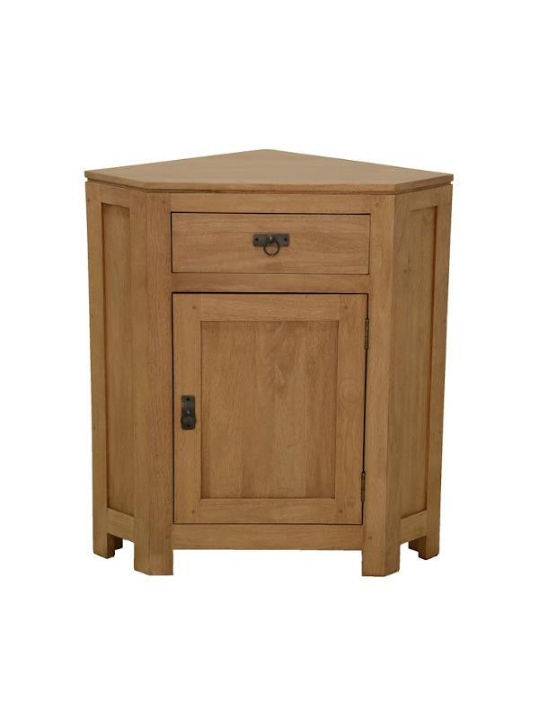 Corner cupboard with 1 door & 1 drawer