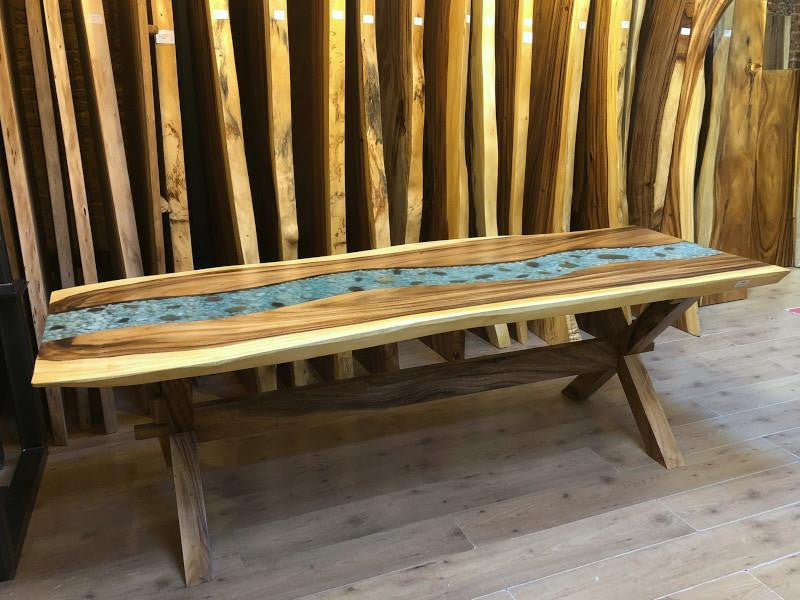 River Slab Table 241 x 89 x 6 cm