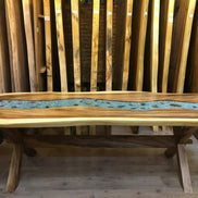 River Slab Table 241 x 89 x 6 cm