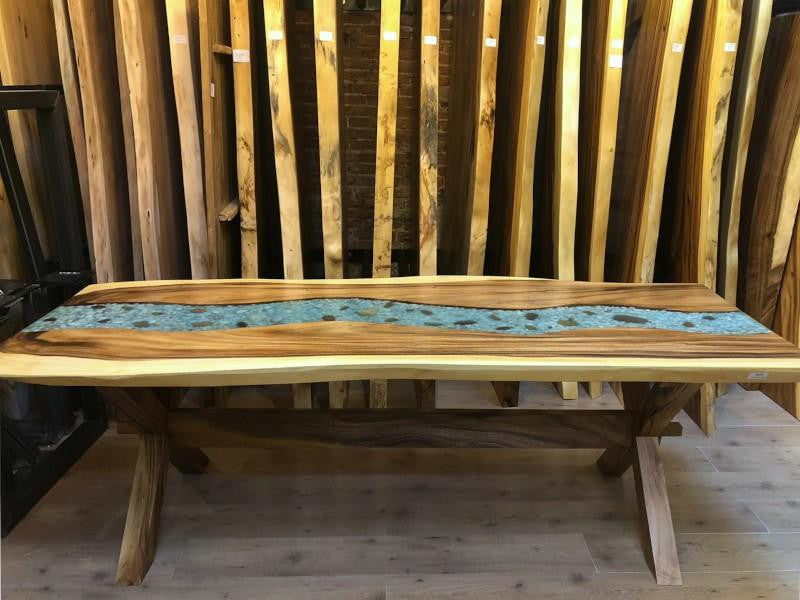 River Slab Table 241 x 89 x 6 cm