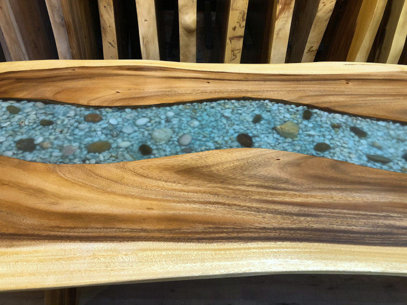 River Slab Table 241 x 89 x 6 cm