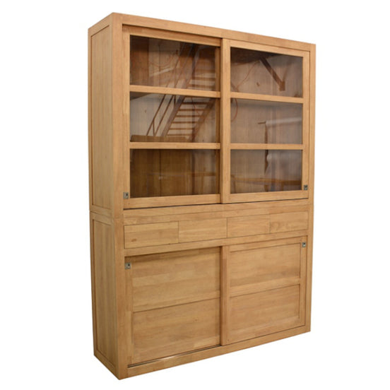 Dresser with 4 sliding doors & 4 drawers