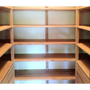 Made to measure, Dressing room in solid oak