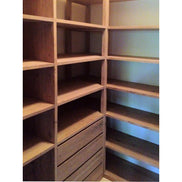 Made to measure, Dressing room in solid oak