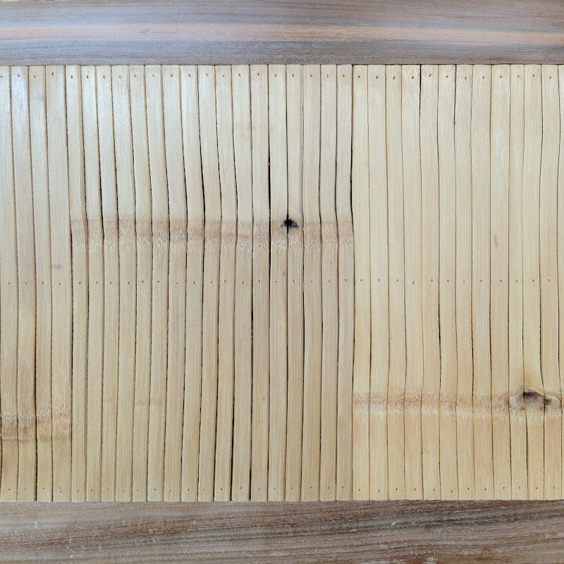 Custom wardrobe in recycled old teak wood