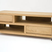 TV furniture 2 drawers, on wheels
