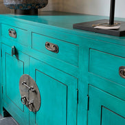 Chinese cabinet 4 doors, 2 drawers