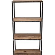 CRIS | Small rack in old teak and iron