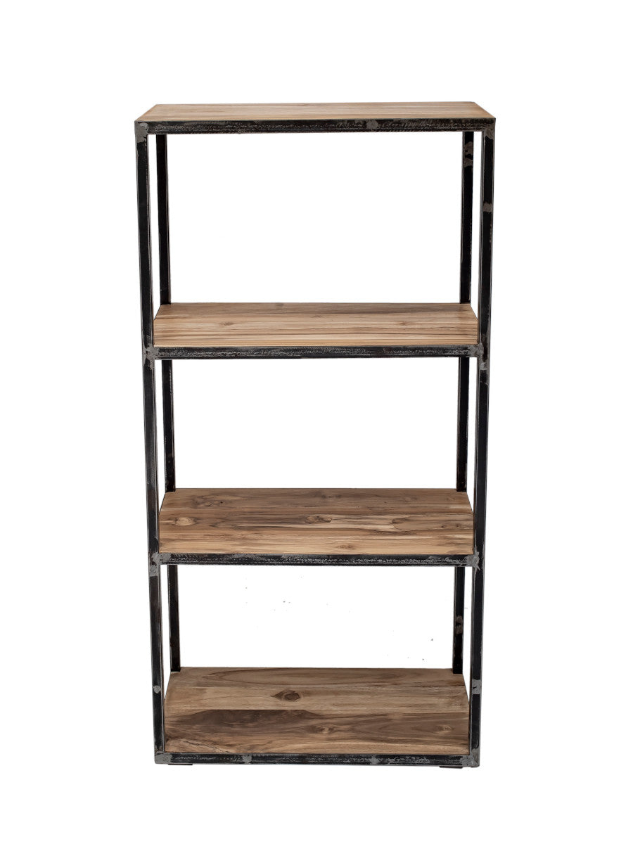 CRIS | Small rack in old teak and iron