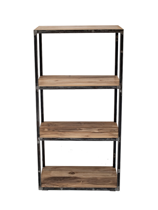 CRIS | Small rack in old teak and iron