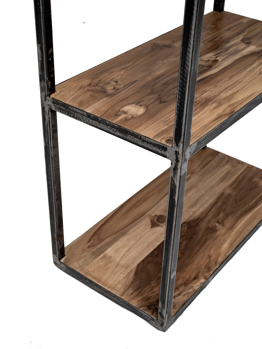 CRIS | Small rack in old teak and iron