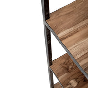 CRIS | Small rack in old teak and iron